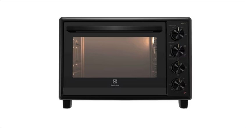 Microwave Electrolux EMG23K22B 23L yang menawarkan lima tingkatan daya