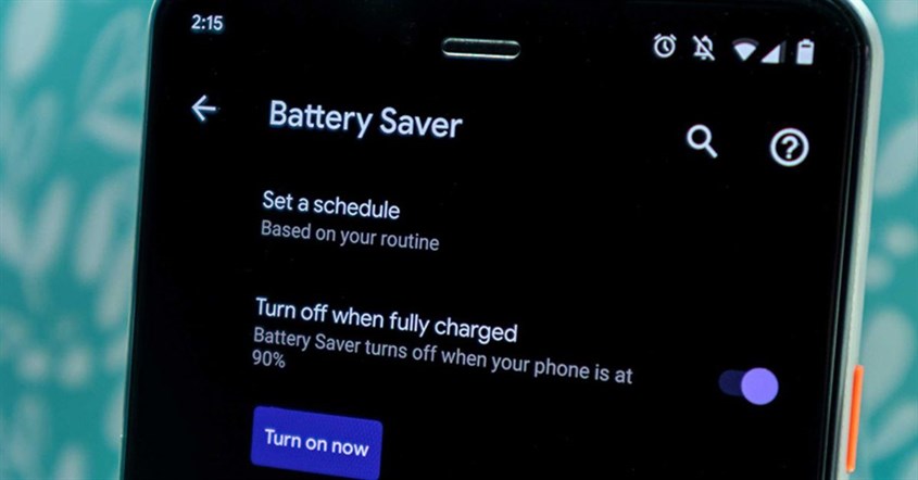 Nonaktifkan Mode Hemat Daya