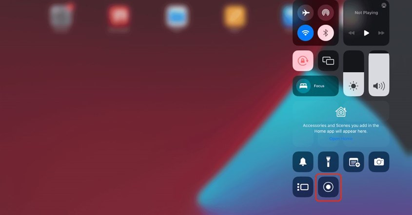 Cara Screen Record di iPad Cara Screen Record di iPad