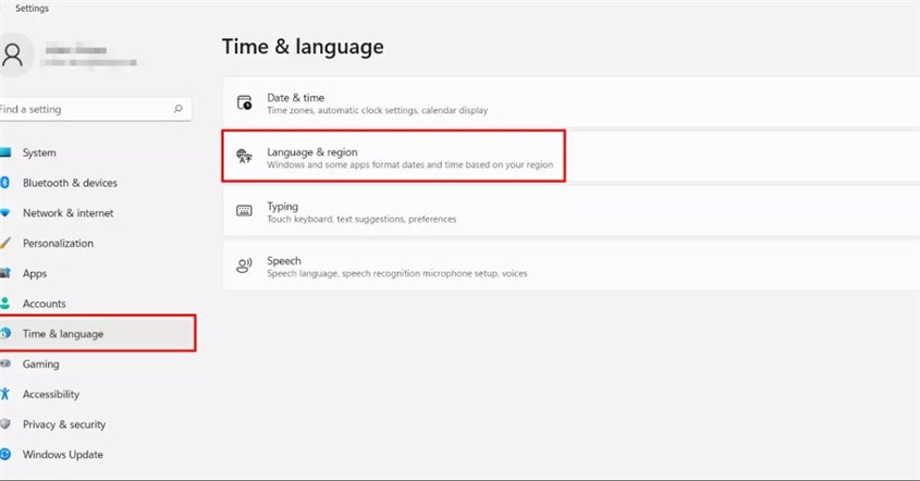 Tampilan cara mengubah bahasa di laptop windows 11 Tampilan cara mengubah bahasa di laptop windows 11