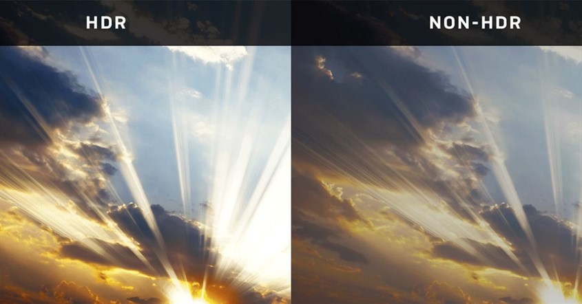 Tampilan gambar antara hdr dan non hdr Tampilan gambar antara hdr dan non hdr