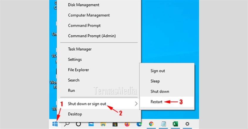 Menggunakan Menu Administrator
