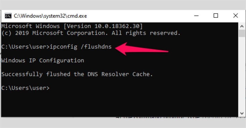 Menghapus DNS Cache Menghapus DNS Cache
