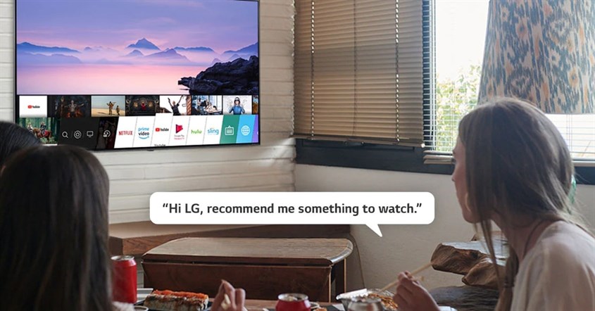 Salah satu fitur unggulan lg thinq yaitu tv voice control Salah satu fitur unggulan lg thinq yaitu tv voice control