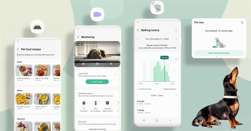 Salah satu layanan smartthings samsung yaitu smartthings pet care Salah satu layanan smartthings samsung yaitu smartthings pet care