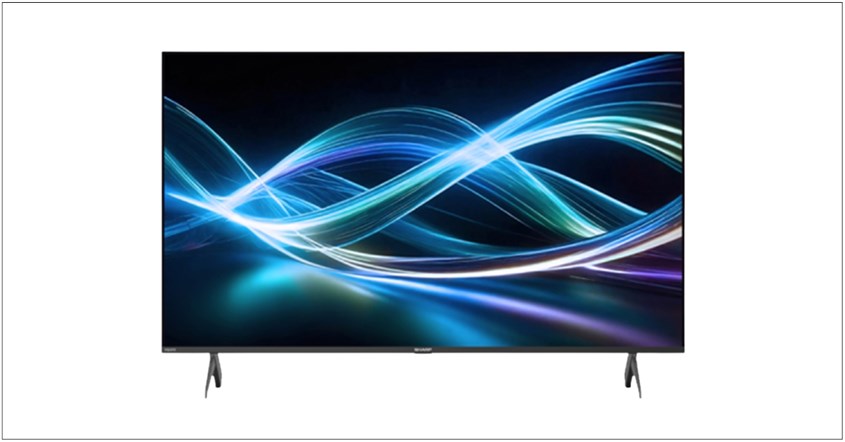 rekomendasi tv terlaris di erablue, salah satunya Google TV Sharp 4K 55 inch 4T-C55HJ6000i