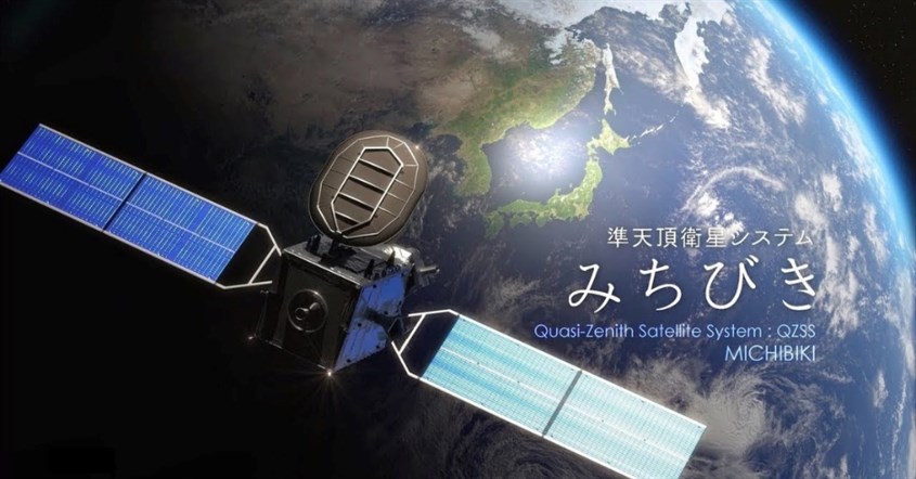 Visualisasi satelit qzss