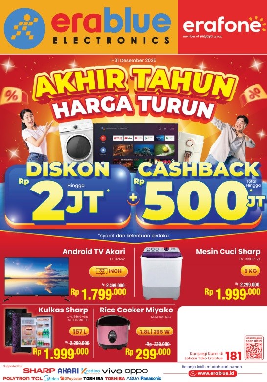 Promo Akhir Tahun Erablue Promo Akhir Tahun Erablue