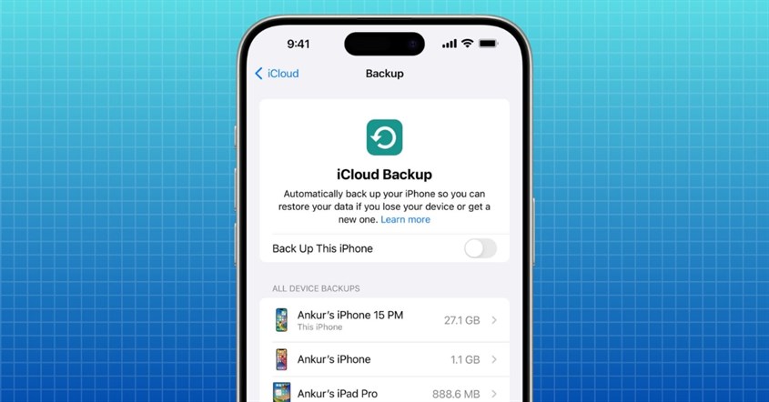 Persiapan sebelum melakukan cara update ios yaitu backup data