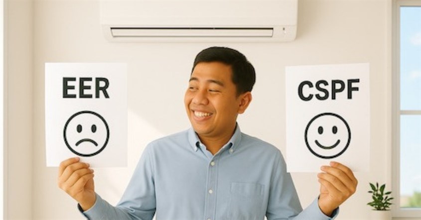 Perbedaan EER dan CSPF Perbedaan EER dan CSPF
