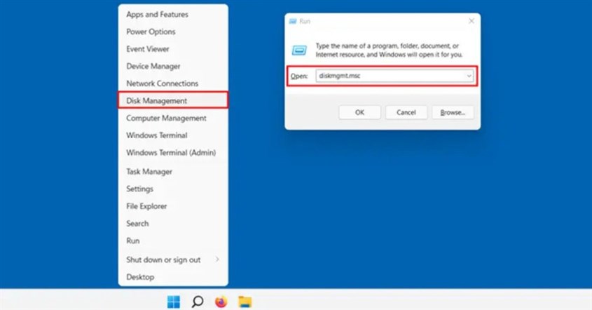 Buka disk management untuk cara partisi hardisk windows 11 Buka disk management untuk cara partisi hardisk windows 11