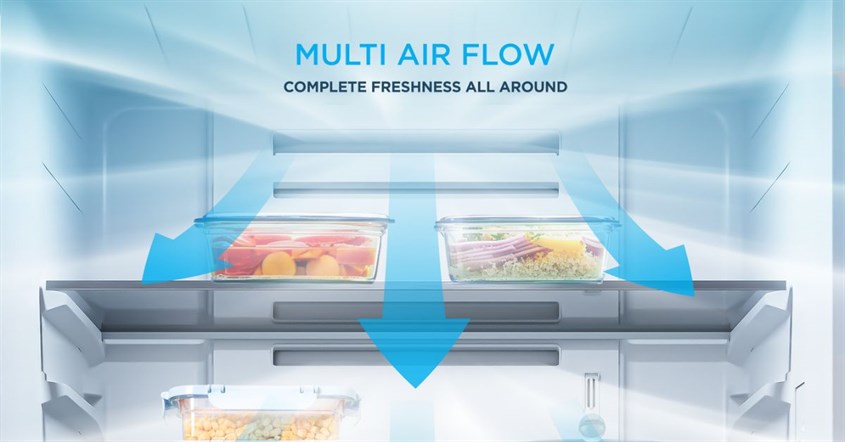 Door Cooling bekerja sama dengan fitur Multi Air Flow
