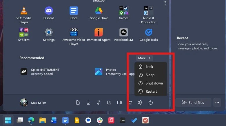 Cara Restart laptop