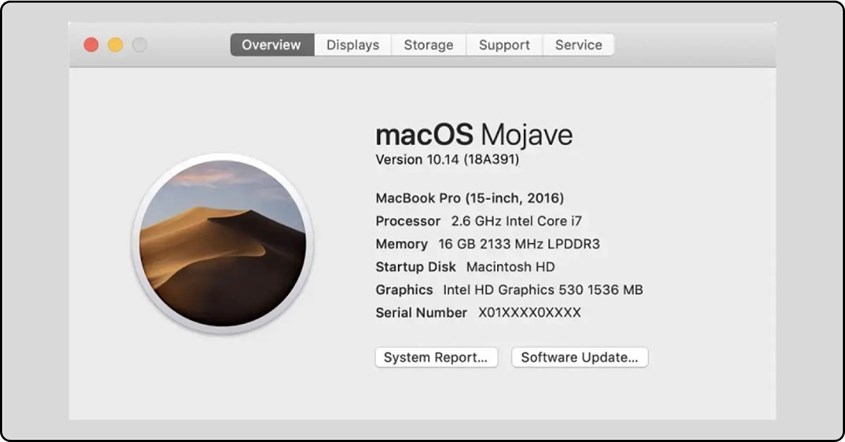 Cara Cek Tipe Laptop pada MacBook Cara Cek Tipe Laptop pada MacBook