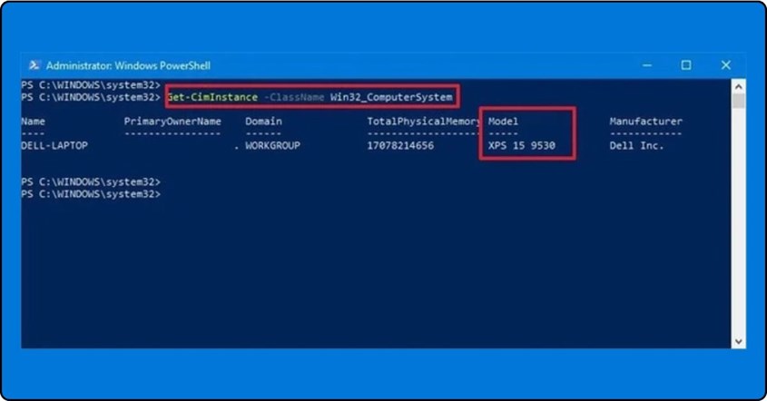 Melihat Tipe Laptop Melalui PowerShell Melihat Tipe Laptop Melalui PowerShell