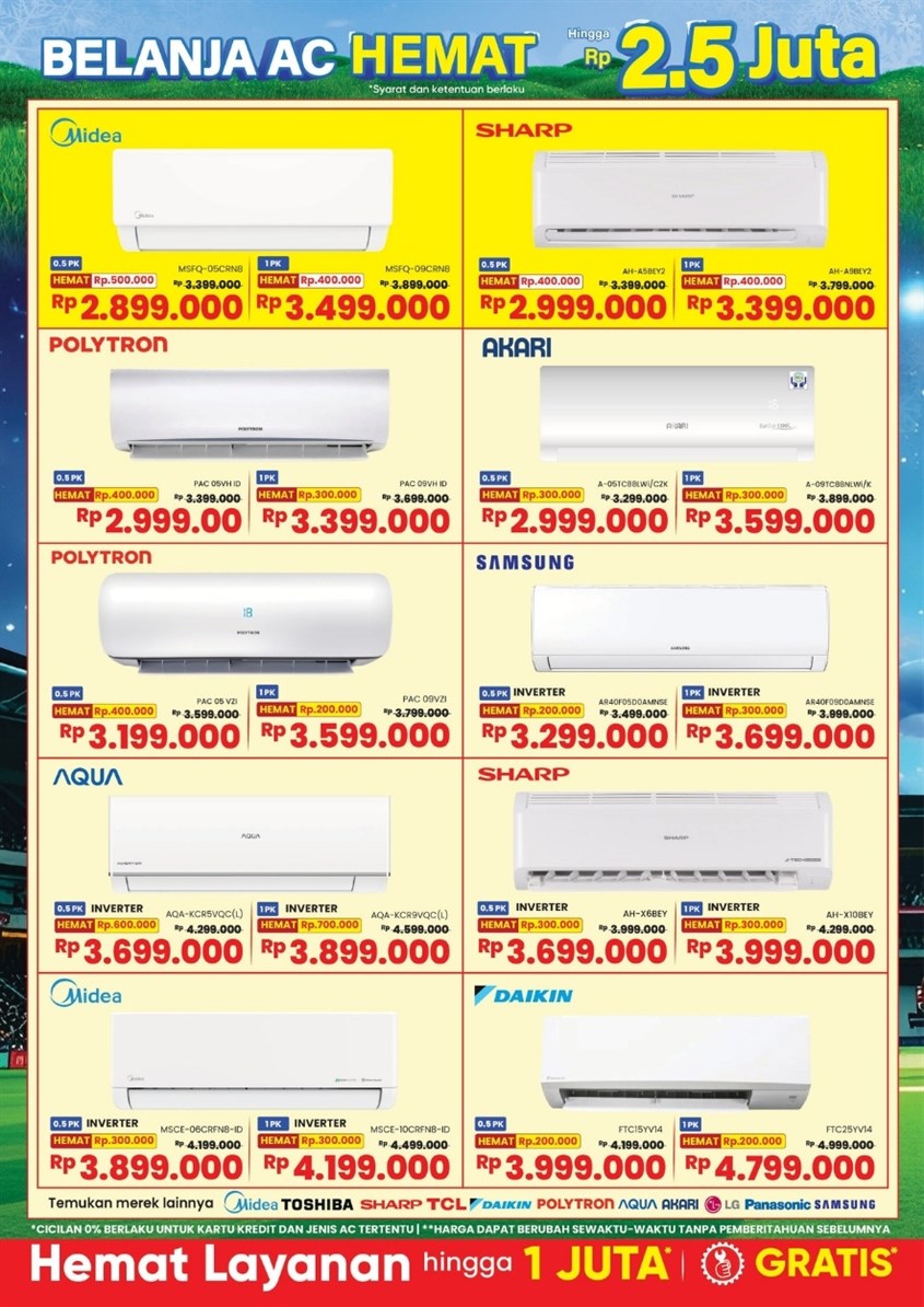 AC Murah Hemat Listrik AC Murah Hemat Listrik