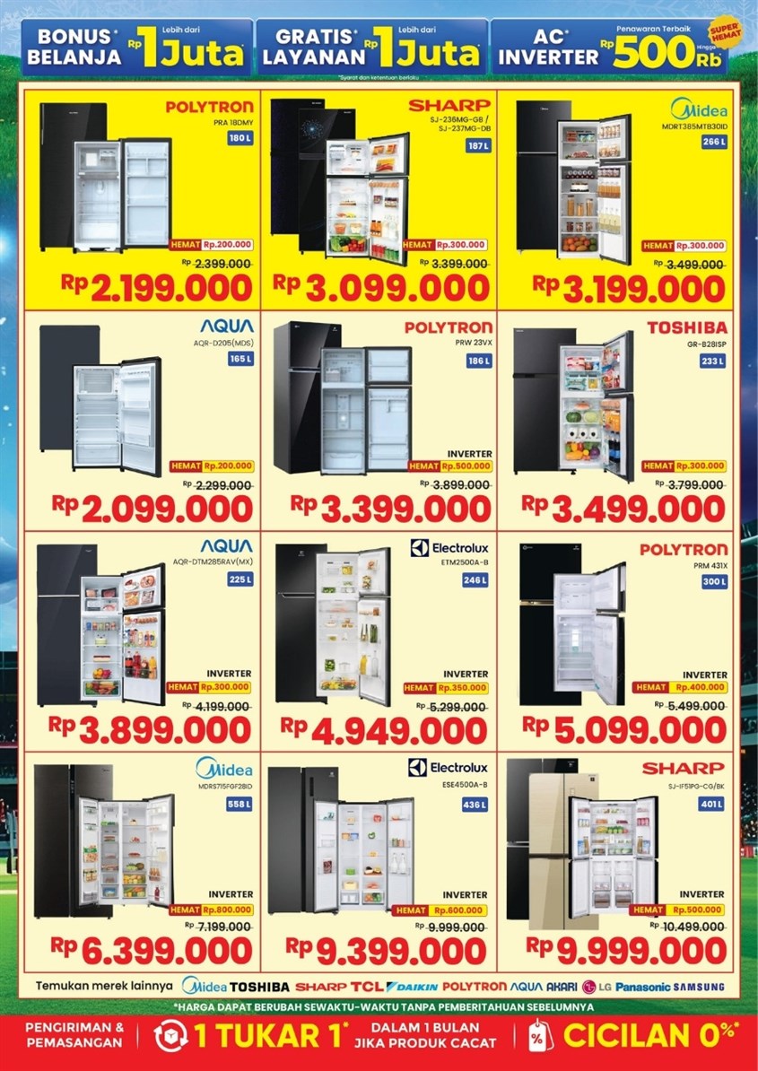 Pilihan Kulkas Harga Murah dan Tahan Lama Pilihan Kulkas Harga Murah dan Tahan Lama