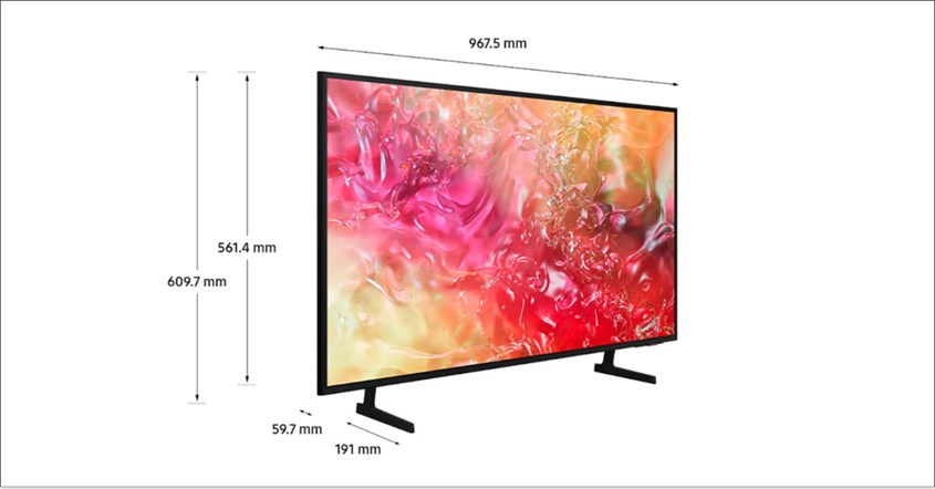 Desain Smart TV Samsung DU7000 Desain Smart TV Samsung DU7000