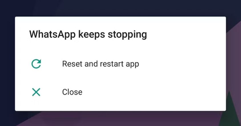 Restart Aplikasi WhatsApp Restart Aplikasi WhatsApp