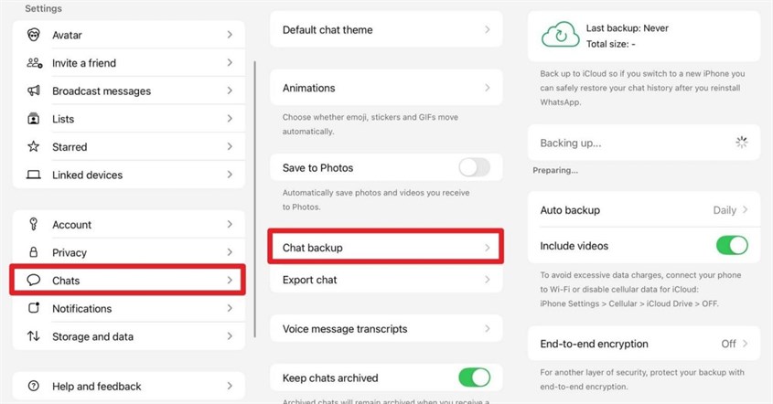 Recover WhatsApp file dari iCloud Recover WhatsApp file dari iCloud