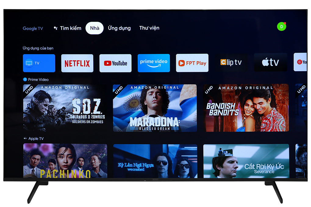 Google TV Sony 4K 75 inch KD-75X80K