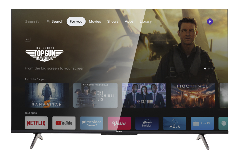 Google TV Polytron 4K UHD 43 inch PLD43UG5959