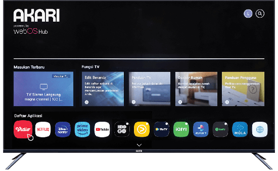 Smart TV Akari 4K 43 inch SW-5743S