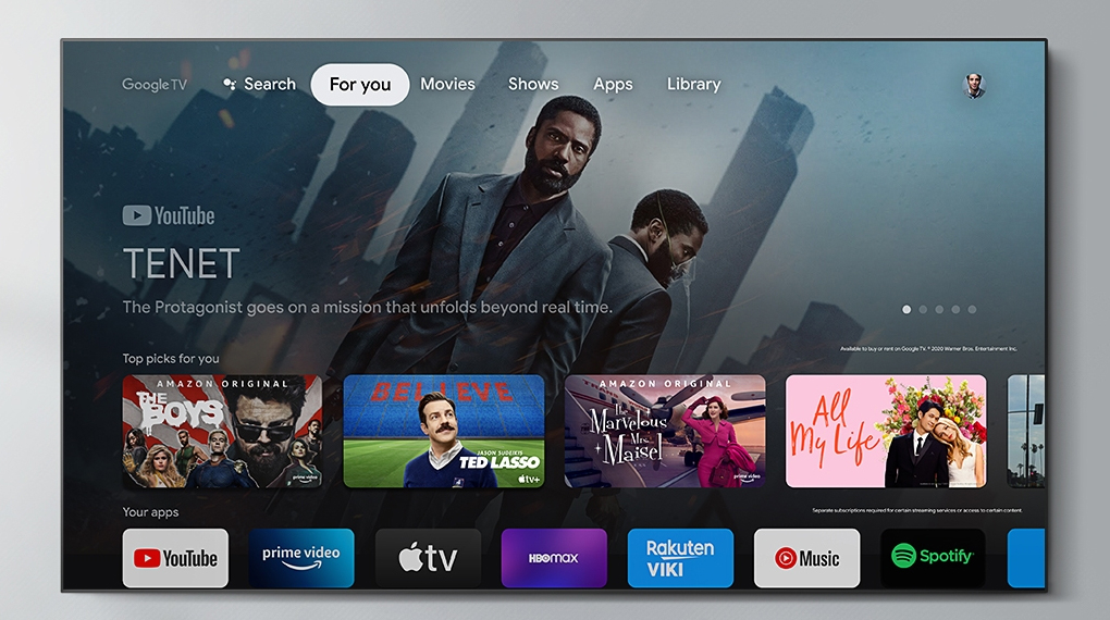 Platform Google TV - Google TV Toshiba 4K 43 Inch 43C350NP