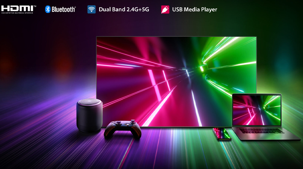 Konektivitas - Google TV Toshiba 4K 65 Inch 65C350NP Konektivitas - Google TV Toshiba 4K 65 Inch 65C350NP