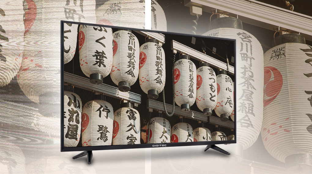 Layar 43 Inch Dengan Resolusi Full HD - Smart TV Digitec FHD 43 Inch DG 43C983