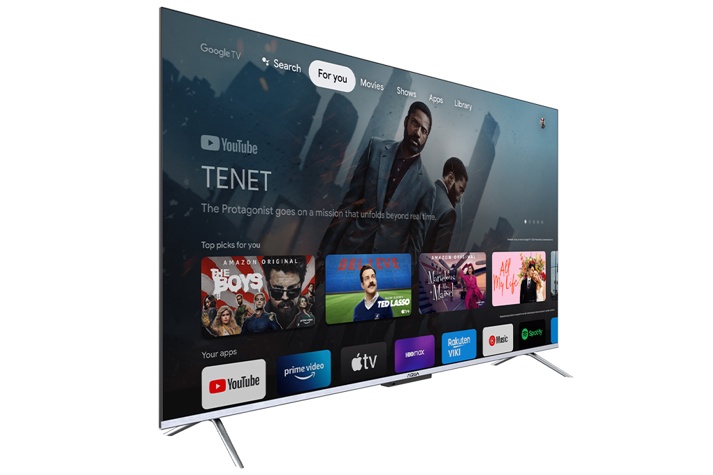 Google TV Aqua 4K HDR 55 Inch AQT55P750UX