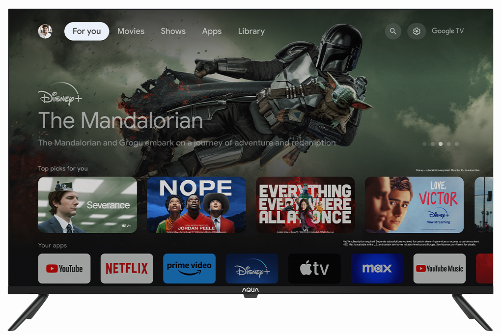 Google TV Aqua 4K HDR 50 inch AQT50K800UX