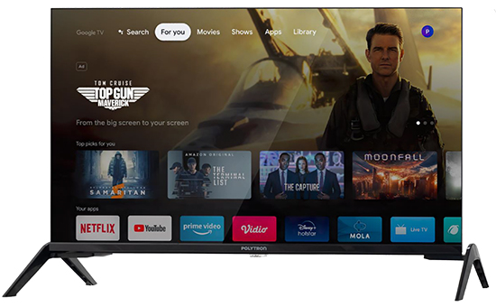 Google TV Polytron 4K UHD 65 Inch PLD 65UG5959