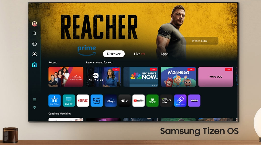 Sistem operasi - Smart TV Samsung 4K 50 inch QA50Q60DA