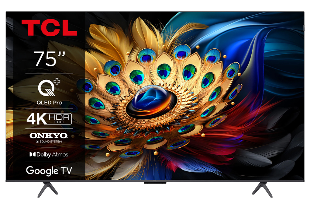 Google TV TCL 4K 75 Inch 75C655