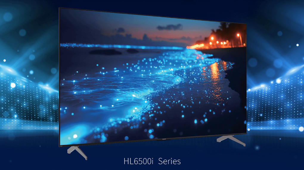 Desain - Google TV QLED Sharp 4K 50 inch 4T-C50HL6500i Desain - Google TV QLED Sharp 4K 50 inch 4T-C50HL6500i