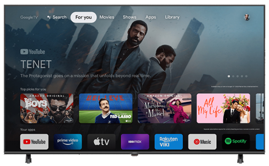 Google TV Aqua 4K 43 inch AQT43K85FUX