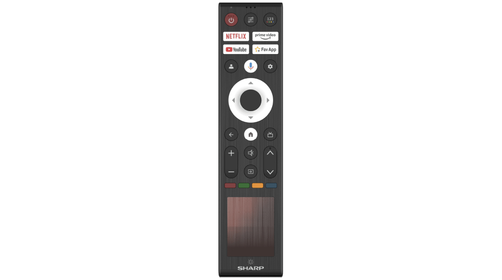 Remote - Google TV Sharp 4K 55 inch 4T-C55HJ6000i