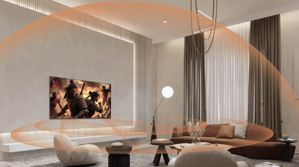  Dolby Atmos - Google TV Sharp 4K 65 inch 4T-C65HJ6000i