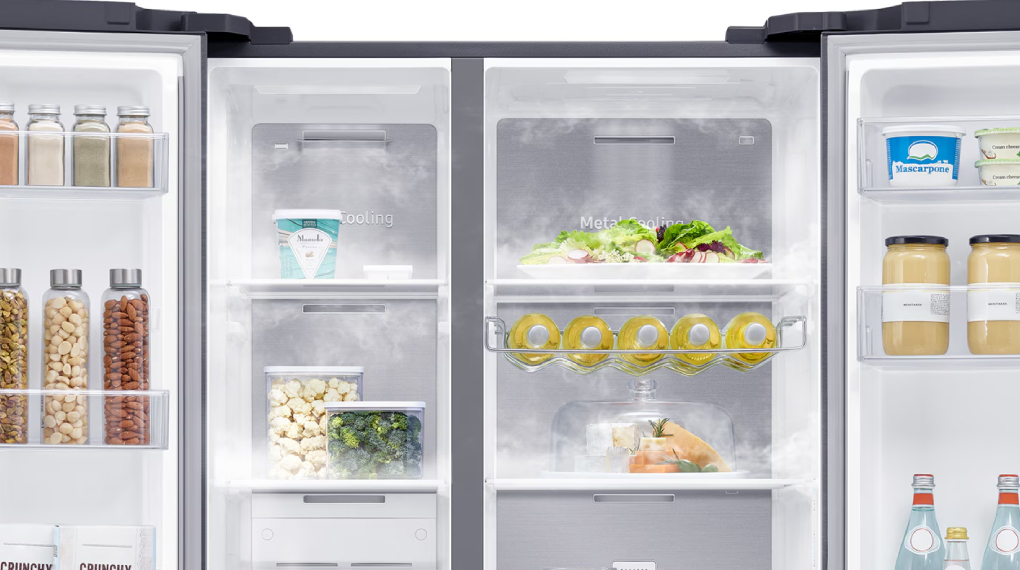 Metal Cooling - Kulkas Side by Side Samsung Inverter 647L RS62R5041B4/SE Metal Cooling - Kulkas Side by Side Samsung Inverter 647L RS62R5041B4/SE