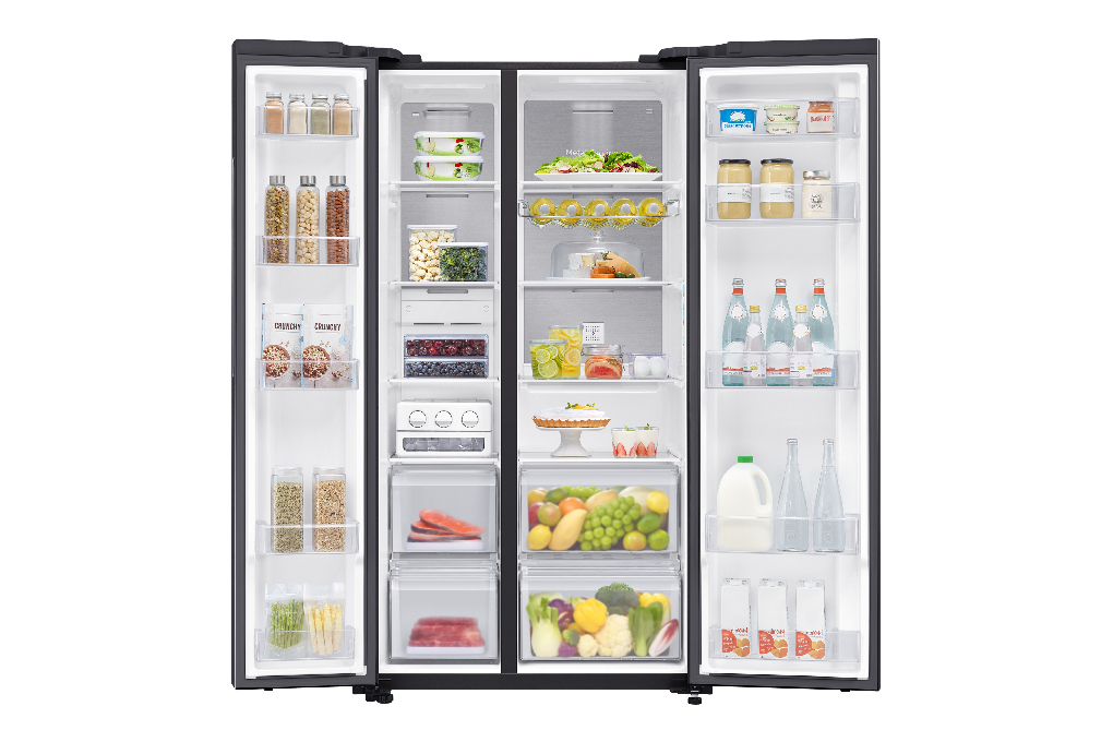 Kulkas Side by Side Samsung Inverter 647L RS62R5041B4/SE