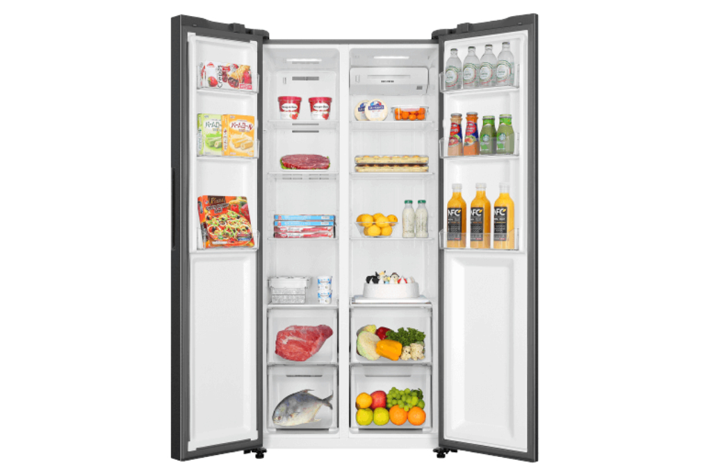 Kulkas Side by Side Aqua Inverter 480L AQR-565IM(GB)