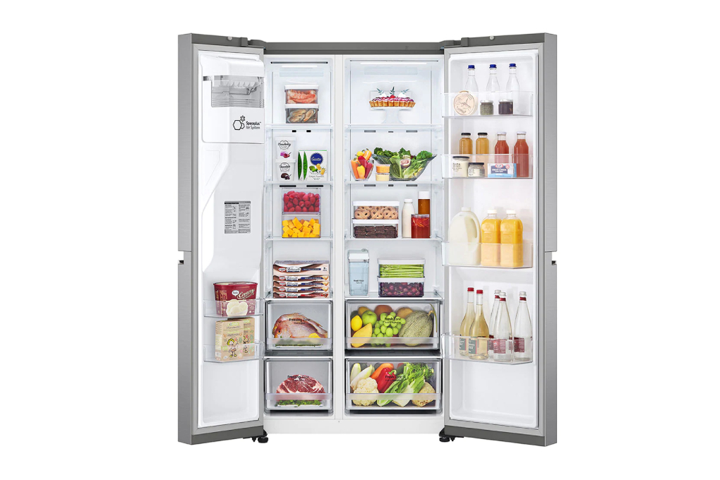 Kulkas Side by Side LG Inverter 674L GC-L257SLNL 3
