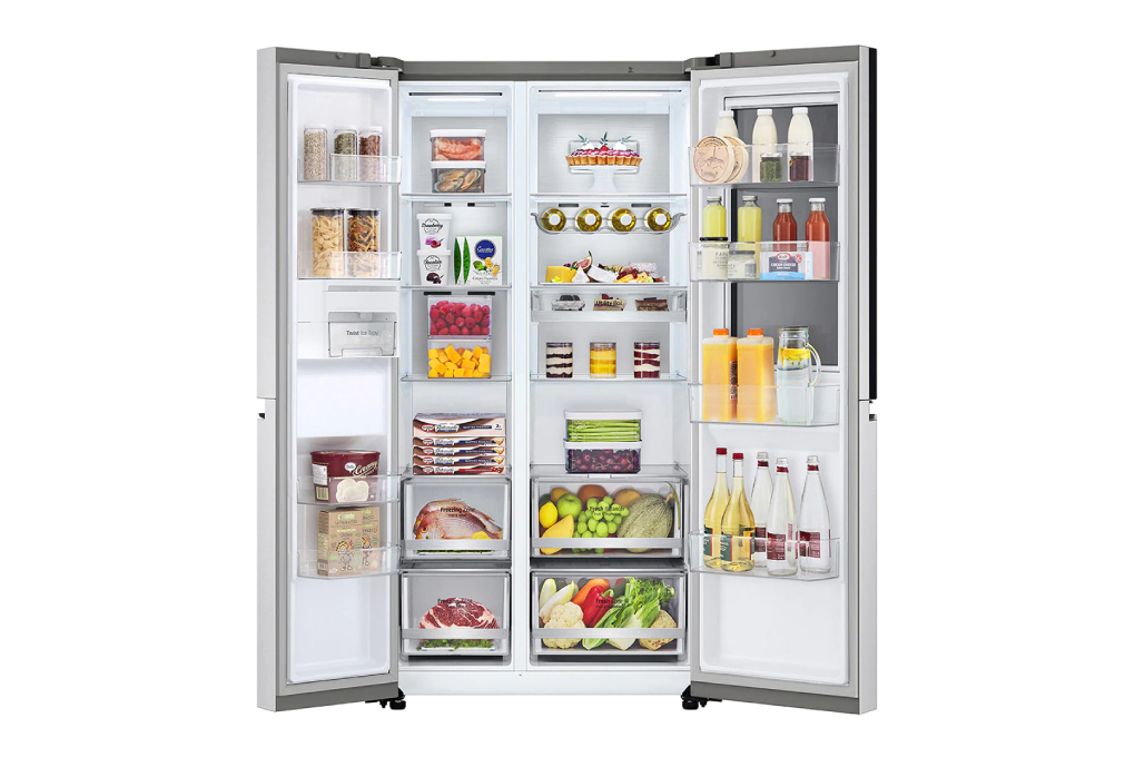 Kulkas Side by Side LG Inverter 694L GC-Q257CSFS 3