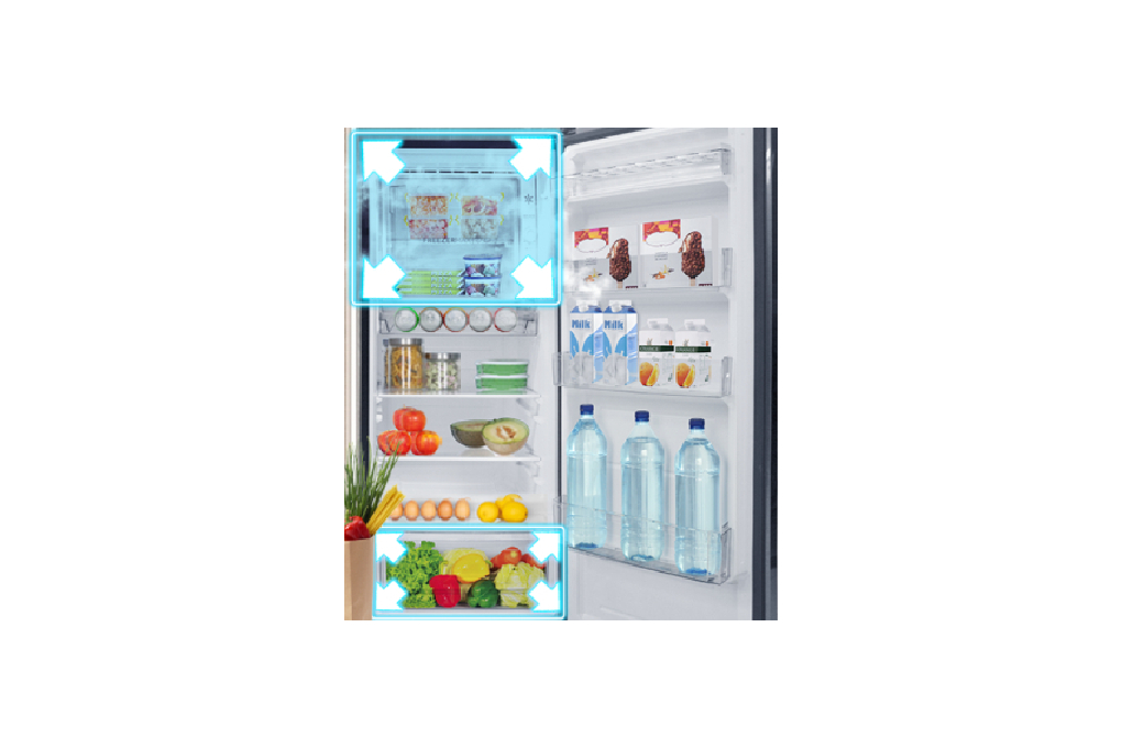 Kulkas 1 Pintu Aqua 165L AQR-D205(MSG)