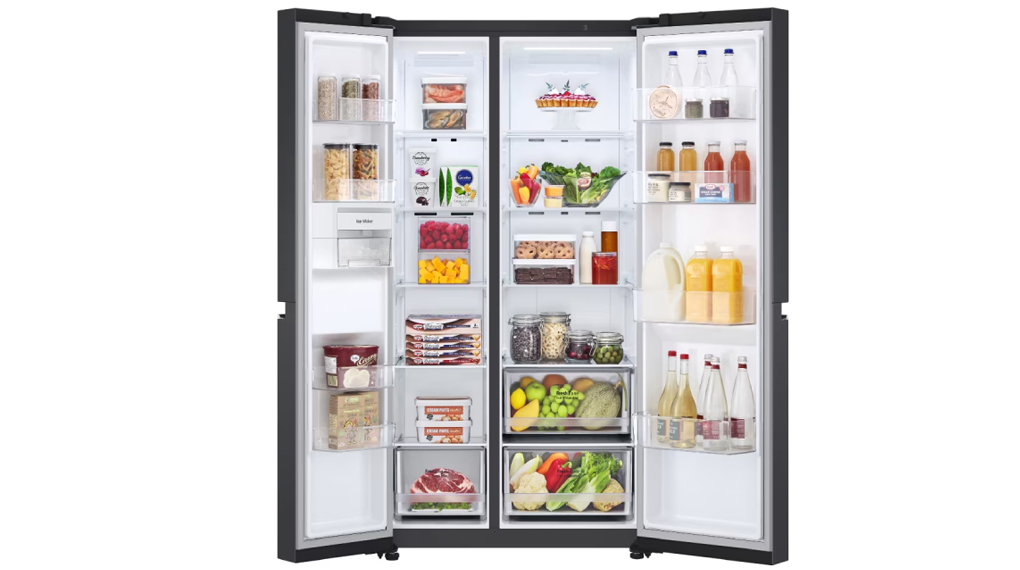 Linear Cooling - Kulkas Side by Side LG Inverter 647L GC-B257SQYL