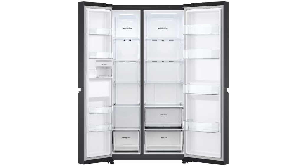 Kompartemen Fresh Zone - Kulkas Side by Side LG Inverter 647L GC-B257SQYL