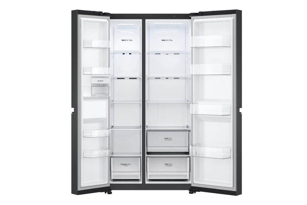 Kulkas Side by Side LG Inverter 647L GC-B257SQYL