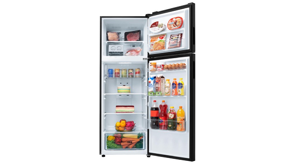 Chiller Box untuk Daging dan Ikan - Kulkas 2 Pintu Aqua Inverter 333L AQR-395IM(BK) Chiller Box untuk Daging dan Ikan - Kulkas 2 Pintu Aqua Inverter 333L AQR-395IM(BK)