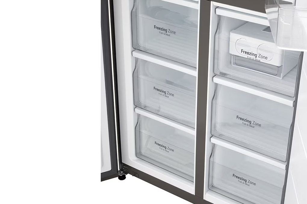 Kulkas Multi Door LG Inverter 428L GC-FB47FFQAB